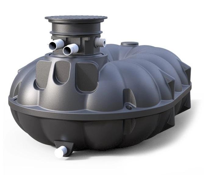 Cuve à eau enterrée REWATEC 5000 L à équiper – 366257